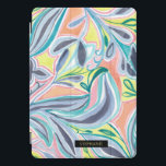 Botanische Waterverf Abstracte Art iPad Cover iPad Pro Cover<br><div class="desc">Bescherm uw iPad met dit unieke waterverf art hoesje. Dit ontwerp is voorzien van een prachtig,  met de hand geschilderd botanisch waterverf abstract schilderij. Als u douanetekst wilt toevoegen,  klik de "Edit knoop van het Ontwerp". ©2020 Eun Mi Kim</div>