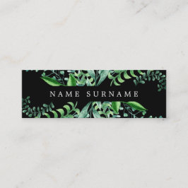 Botanische Waterverf Black Mini Visitekaartje