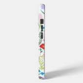  Botanische Waterverf Bloemen Case-Mate iPhone Case (Achterkant / Links)