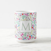  Botanische Waterverf Bloemen Koffiemok (Center)