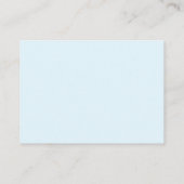 Botanische Waterverf CUSTOM Bar Bat Mitzvah RSVP Informatiekaartje (Achterkant)