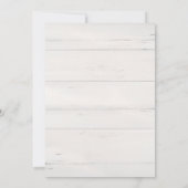 Botanische Waterverf Floral Tea Party Baby shower (Achterkant)