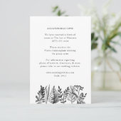 Botanische Waterverf — Gegevens/Info-kaart Informatiekaartje (Staand voorkant)