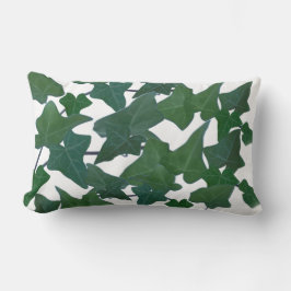 Botanische waterverf Green English Ivy Kussen