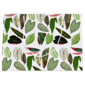 Botanische Waterverf groene bladeren Groot Cadeauzakje (Voorkant)