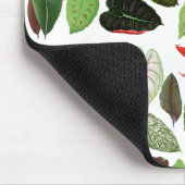 Botanische Waterverf  groene bladeren Muismat (Hoek)