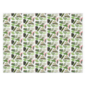 Botanische Waterverf  groene bladeren Tafelkleed (Voorkant (Horizontaal))