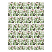Botanische Waterverf  groene bladeren Tafelkleed (Voorkant)