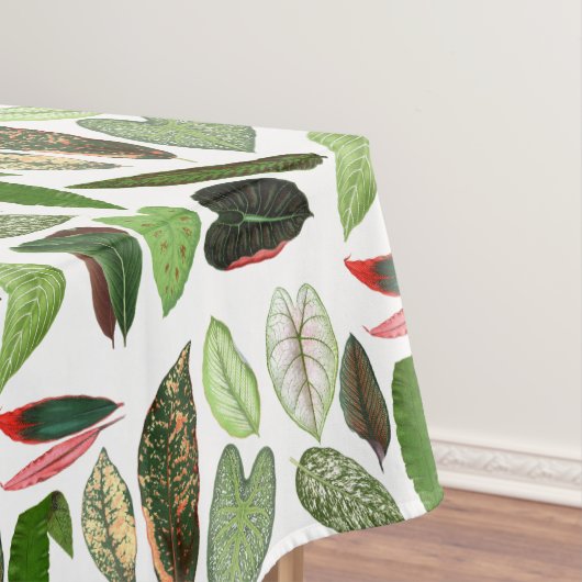 Botanische Waterverf  groene bladeren Tafelkleed (Voorbeeld)