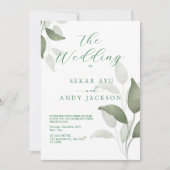 botanische waterverf kaart (Voorkant)