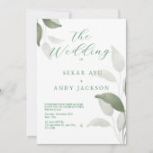 botanische waterverf kaart (Voorkant)