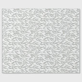 Botanische Waterverf laat Australische eucalyptus  Cadeaupapier (Vlak)