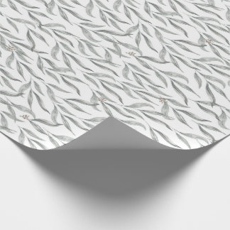 Botanische Waterverf laat Australische eucalyptus  Cadeaupapier
