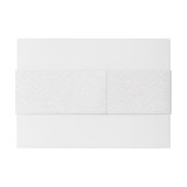 Botanische Waterverf Lemon en Greenery Wedding Uitnodigingen Wikkel (Achterkant Voorbeeld)