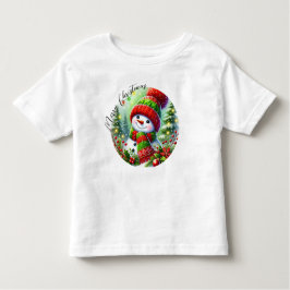 Botanische Waterverf met elegante kerst Kinder Shirts