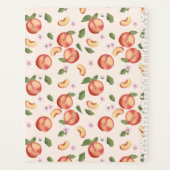 Botanische Waterverf Perziken & Bloesems Dagboek Planner (Achterkant)