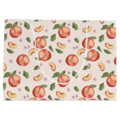 Botanische Waterverf Perziken & Bloesems Groot Cadeauzakje (Achterkant)