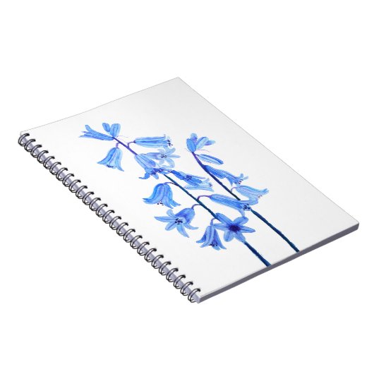 Botanische waterverf van blaasbloem notitieboek (Rechterzijde)