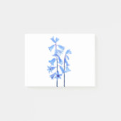 Botanische waterverf van blaasbloem post-it® notes (Voorkant)
