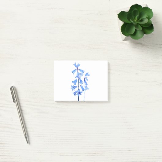 Botanische waterverf van blaasbloem post-it® notes (Kantoor)