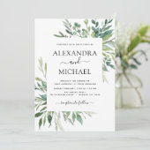 Botanische Waterverf van de olievlek Kaart (Staand voorkant)