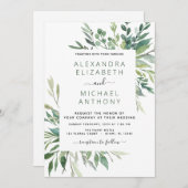 Botanische Waterverf van de olievlek Kaart (Voorkant / Achterkant)