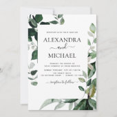 Botanische Waterverf van de olievlek Kaart (Voorkant)