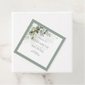 Botanische Waterverf van Floral Bedankjes Labels (In situ)