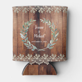 Botanische waterverf verlaat bijthout blikjeskoeler