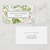 Botanische Waterverf Visitekaartje (Voorkant / Achterkant)