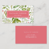 Botanische Waterverf Visitekaartje (Voorkant / Achterkant)