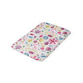 Botanische Waterverf Vloerverf Badmat (Gekanteld)