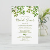 Botanische Waterverf Vrijgezellenfeest Kaart (Staand voorkant)