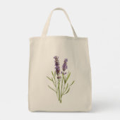  Botanische Waterverf Wildflowers Tote Bag (Achterkant)