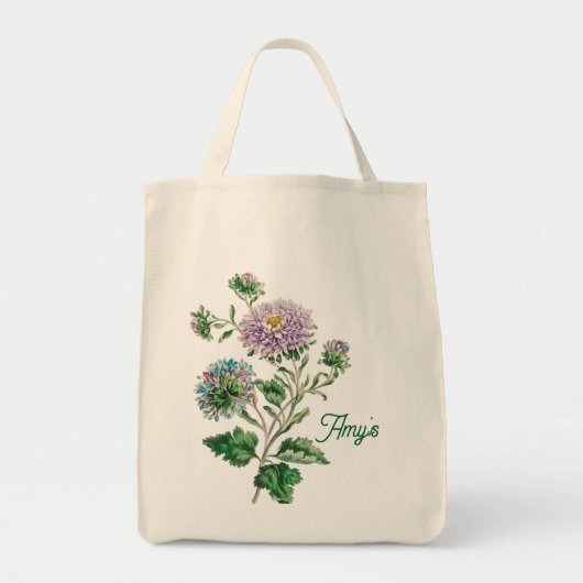  Botanische Waterverf Wildflowers Tote Bag (Voorkant)