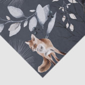 Botanische Waterverf winterfox Tissuepapier (Detail)