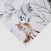 Botanische Waterverf winterfox Tissuepapier (Detail)