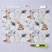 Botanische Waterverf winterfox Tissuepapier (Craft)