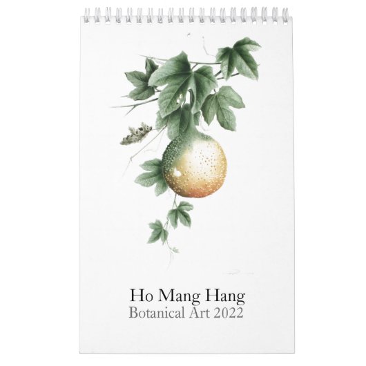 Botanische Waterverven Agenda 2022 Kalender (Hoes)