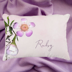 Botanische Wax Bloem Accent Kussen