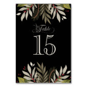 Botanische weddenschappen kaart (Achterkant)