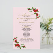 Botanische weddenschappen tussen Turkse Rozen Flow (Staand voorkant)