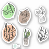 Botanische weekmaker Mix Planner Sticker (Voorkant)