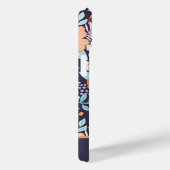 Botanische weelderige bloemenpatroon scriptnaam Case-Mate iPhone case (Achterkant / Rechts)