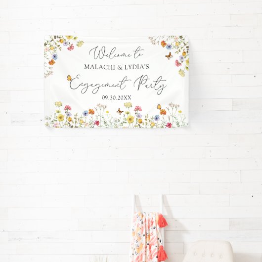 Botanische Welkomstnaam Wildbloem Spandoek (Insitu)