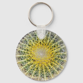 Botanische Wereldbol Cactus Plant Foto Sleutelhanger