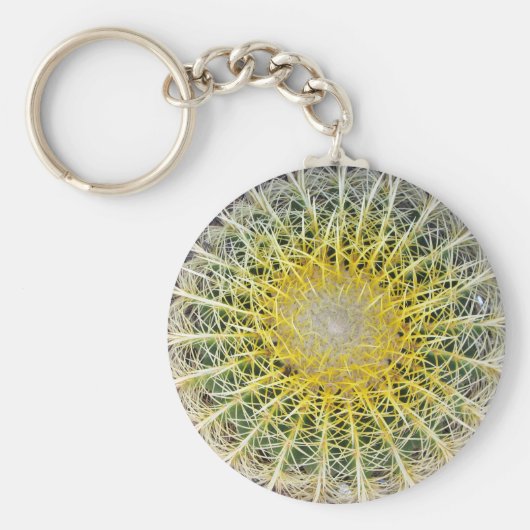 Botanische Wereldbol Cactus Plant Foto Sleutelhanger (Voorkant)