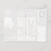 Botanische Wetenschap Flat Lay Academia Briefkaart (Achterkant)