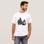 botanische wetenschapsgrap t-shirt (Voorkant volledig)