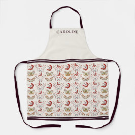 Botanische wijnbessen & herfstbladeren Ivoor Custo Schort